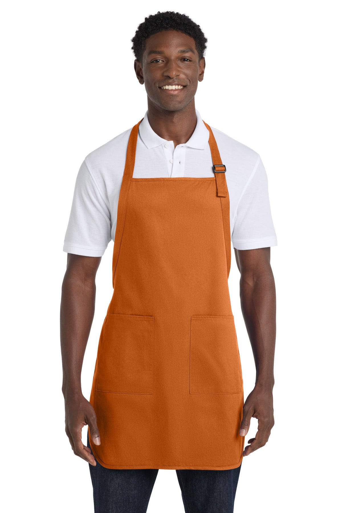 Port Authority ® Full-Length Apron with Pockets. A500