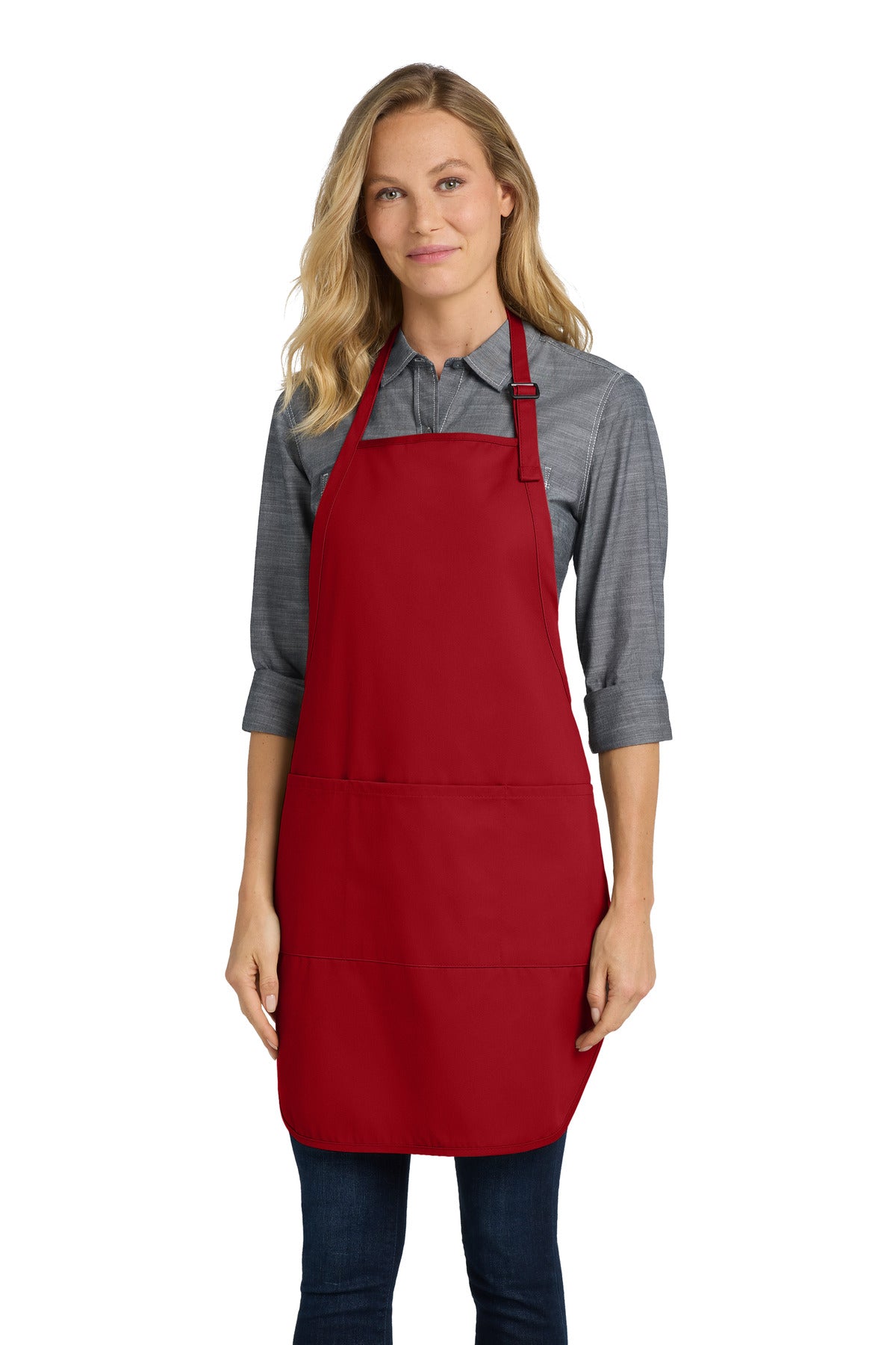 Port Authority ® Easy Care Full-Length Apron with Stain Release. A703