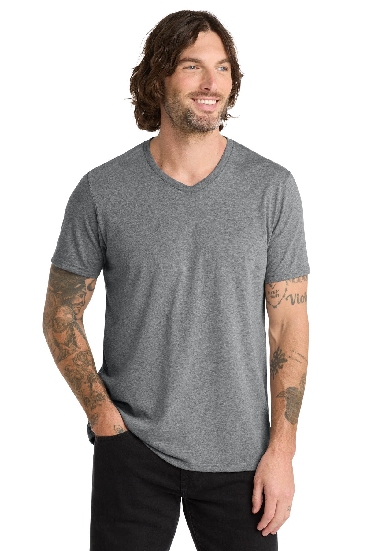 Allmade ® Unisex Tri-Blend V-Neck Tee AL2014