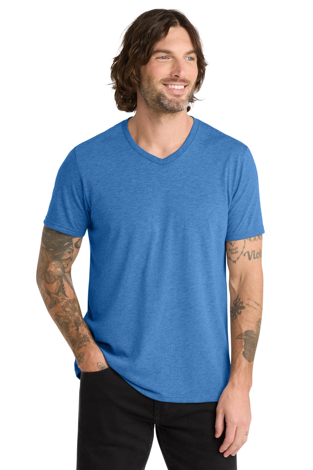 Allmade ® Unisex Tri-Blend V-Neck Tee AL2014