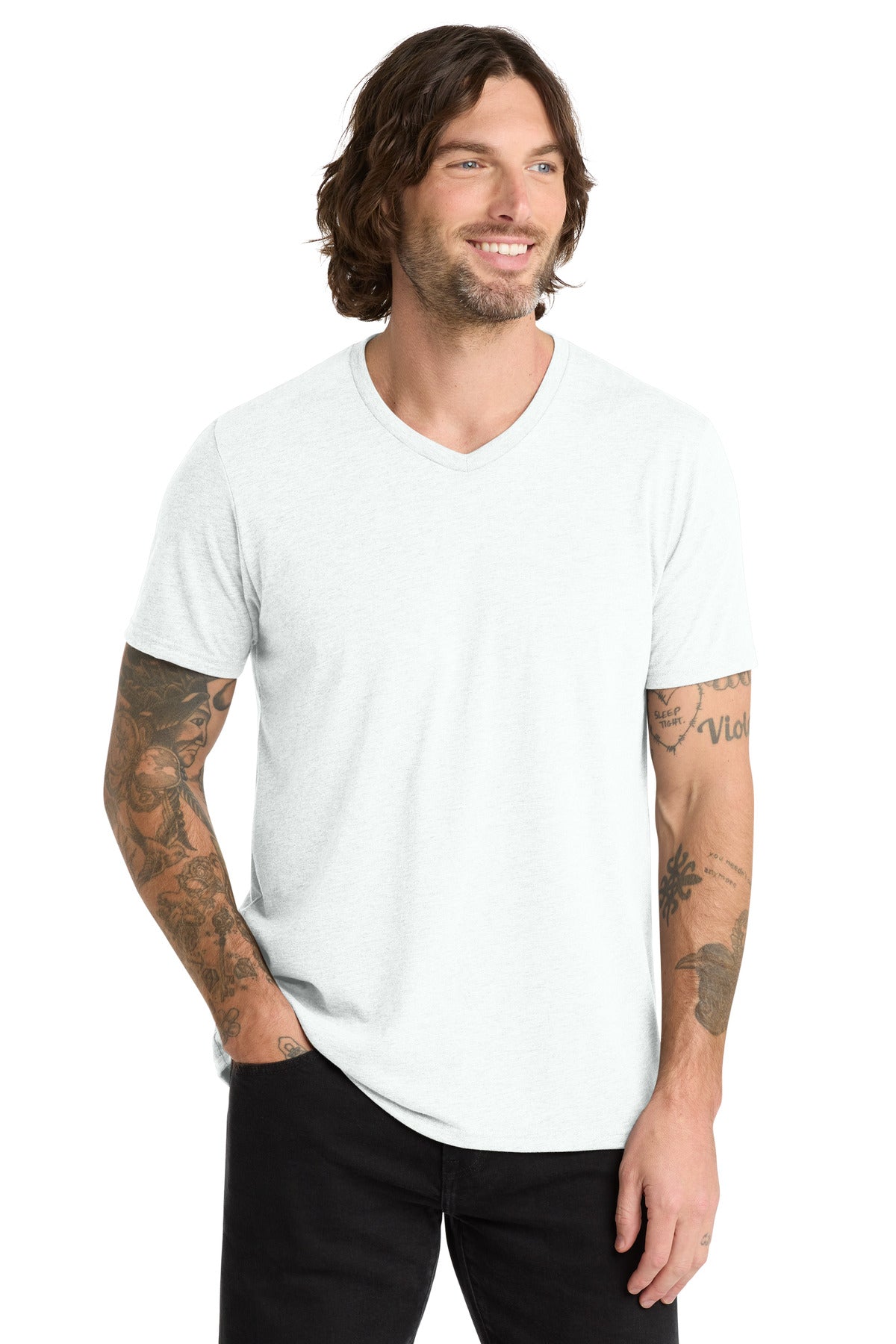Allmade ® Unisex Tri-Blend V-Neck Tee AL2014