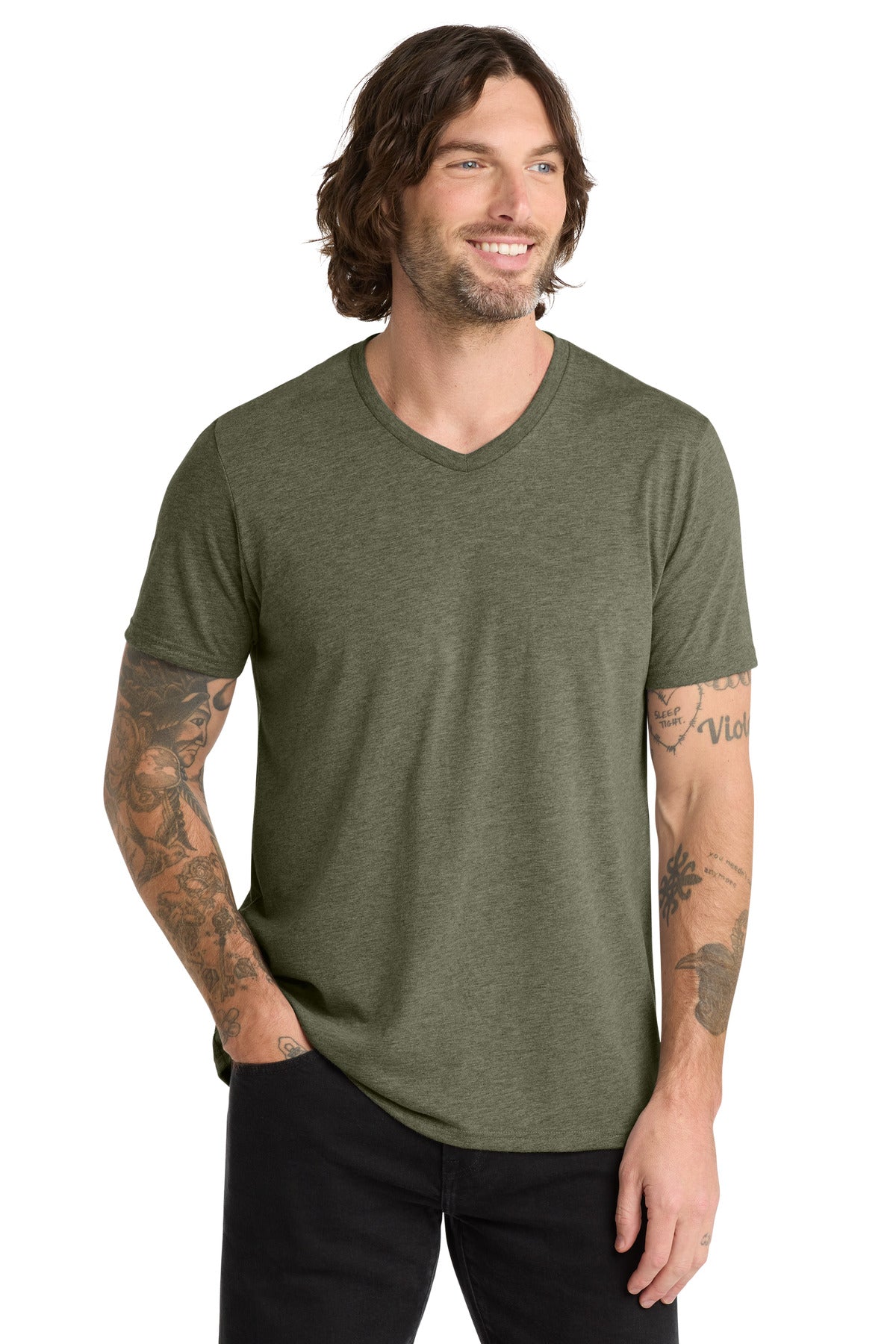 Allmade ® Unisex Tri-Blend V-Neck Tee AL2014