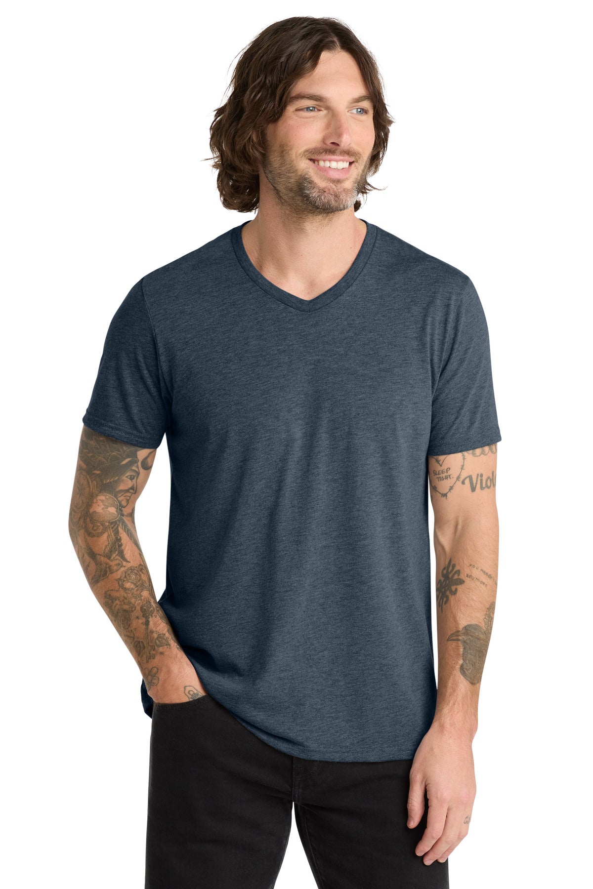 Allmade ® Unisex Tri-Blend V-Neck Tee AL2014