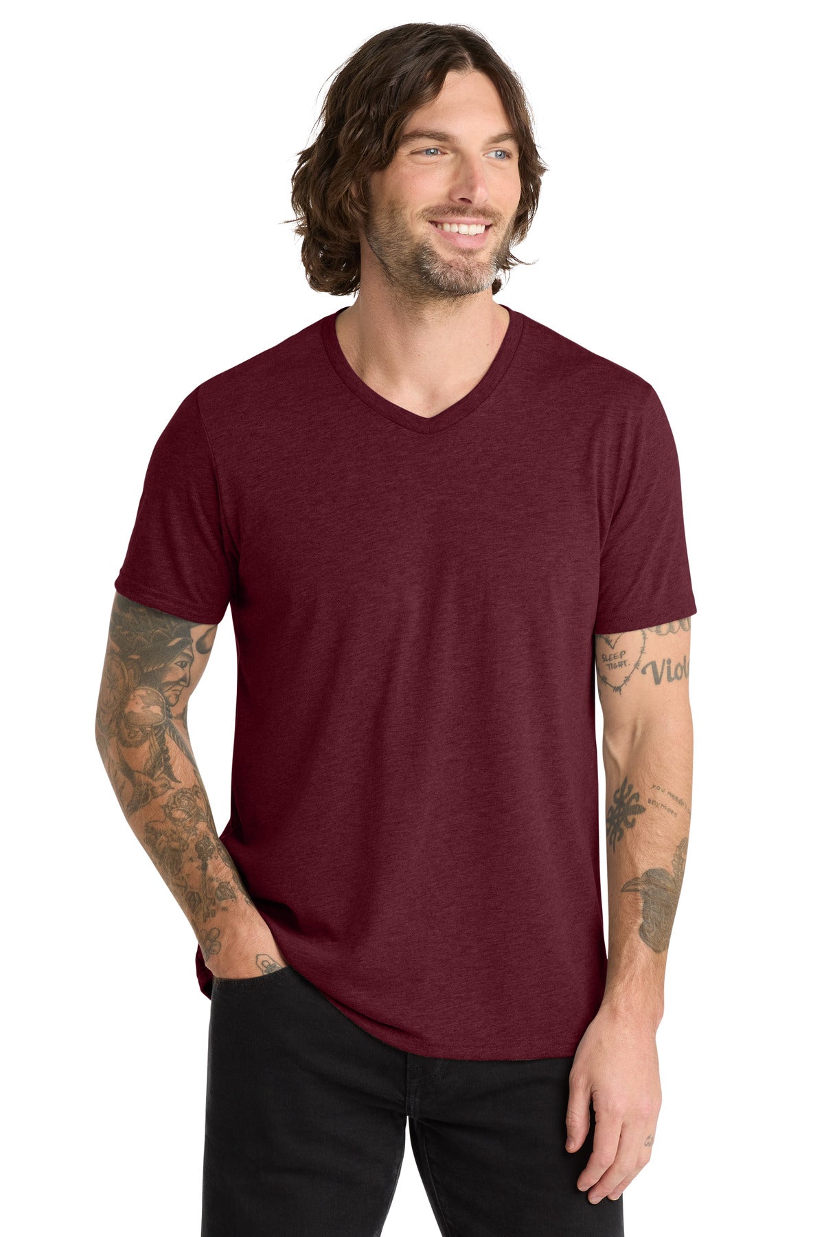 Allmade ® Unisex Tri-Blend V-Neck Tee AL2014