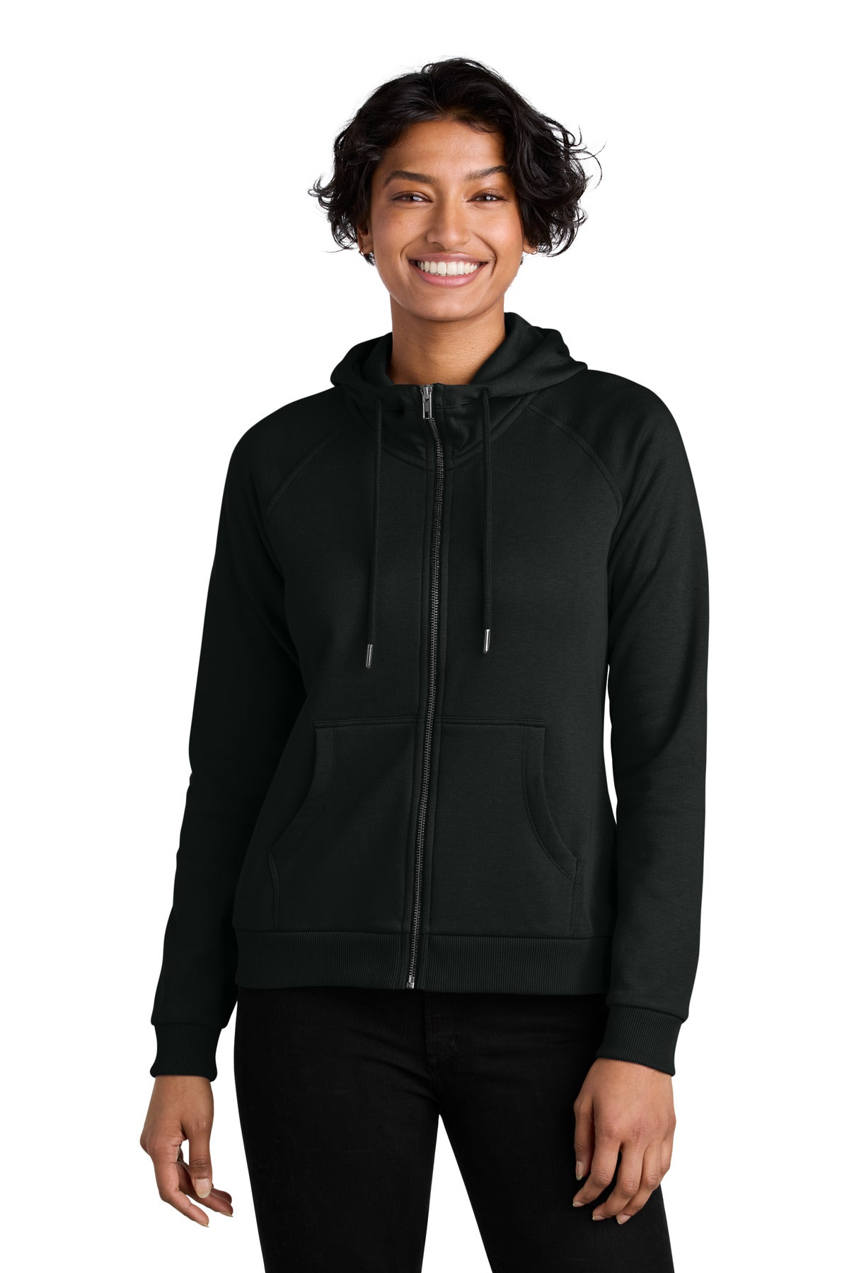 Allmade ® Women's Organic CVC Fleece Full-Zip Hoodie AL5003