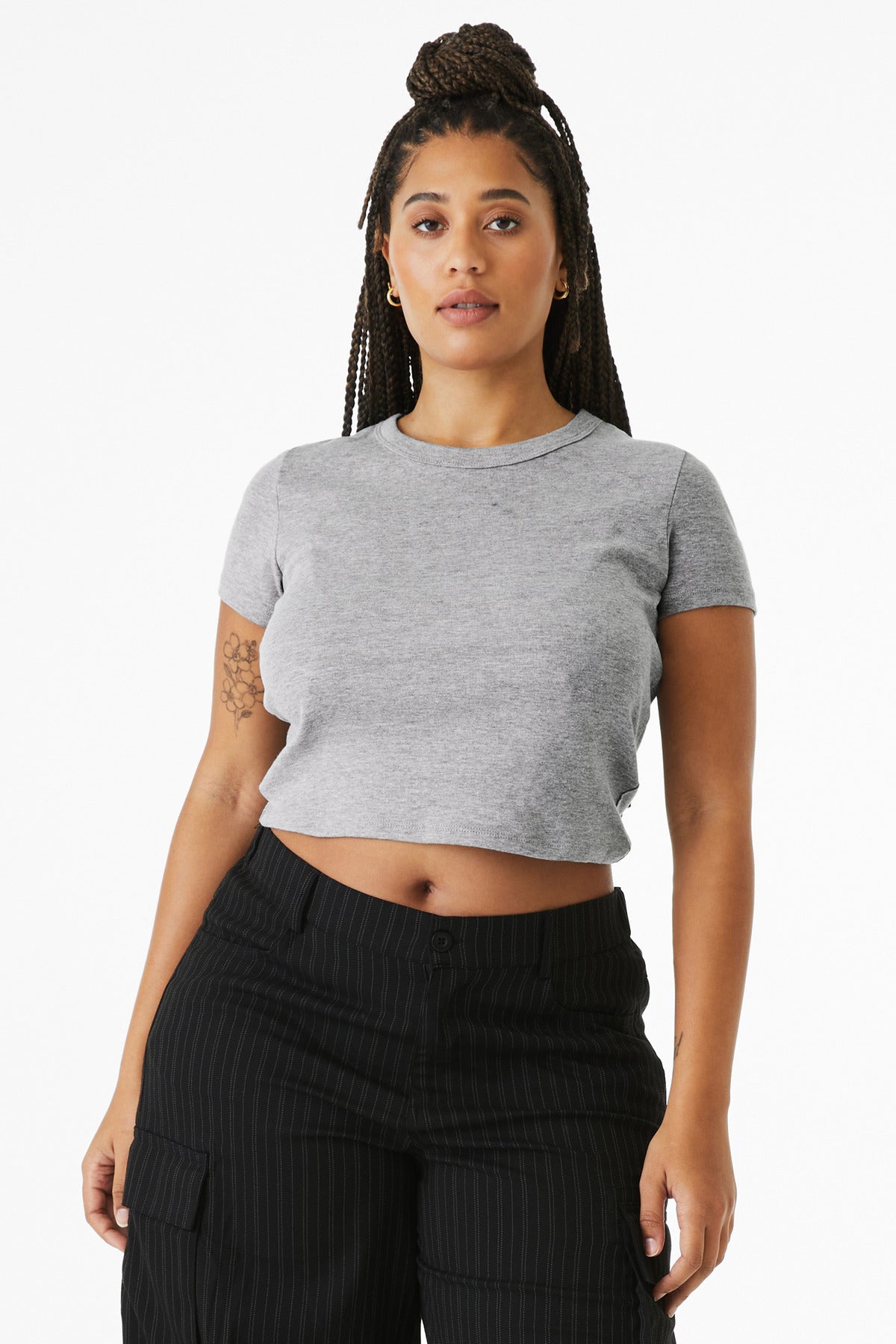 BELLA+CANVAS ® Women's Micro Rib Baby Tee BC1010