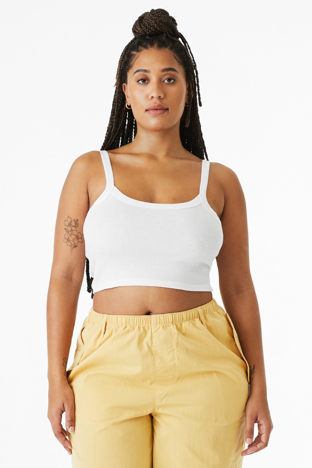 BELLA+CANVAS ® Women's Micro Rib Spaghetti Strap Tank BC1012