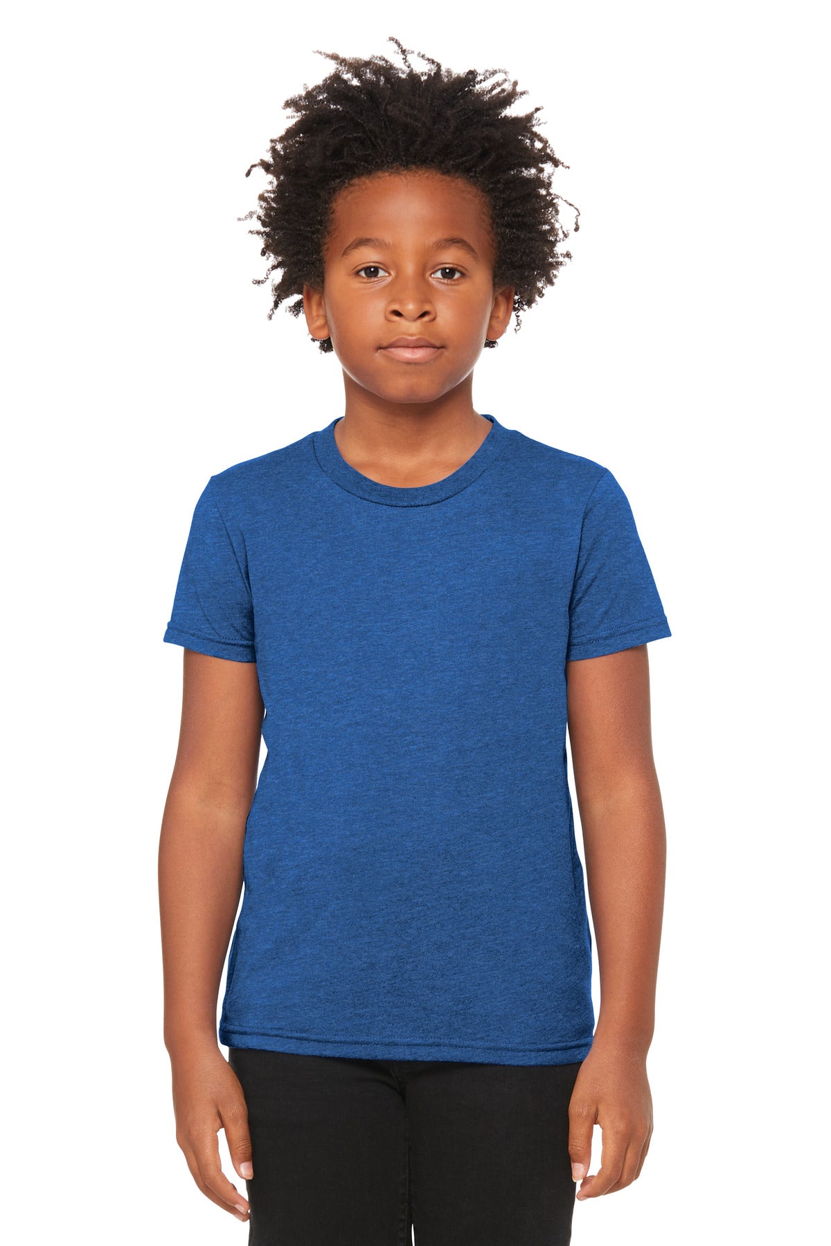 BELLA+CANVAS ® Youth Heather CVC Tee BC3001YCVC