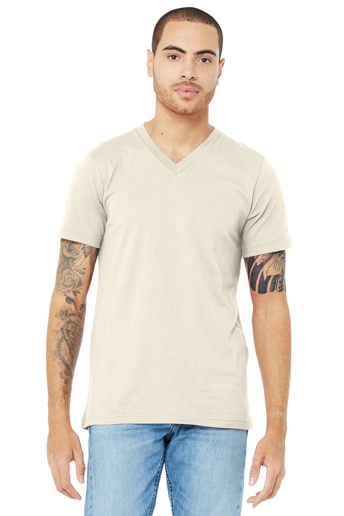 BELLA+CANVAS ® Unisex Jersey Short Sleeve V-Neck Tee. BC3005