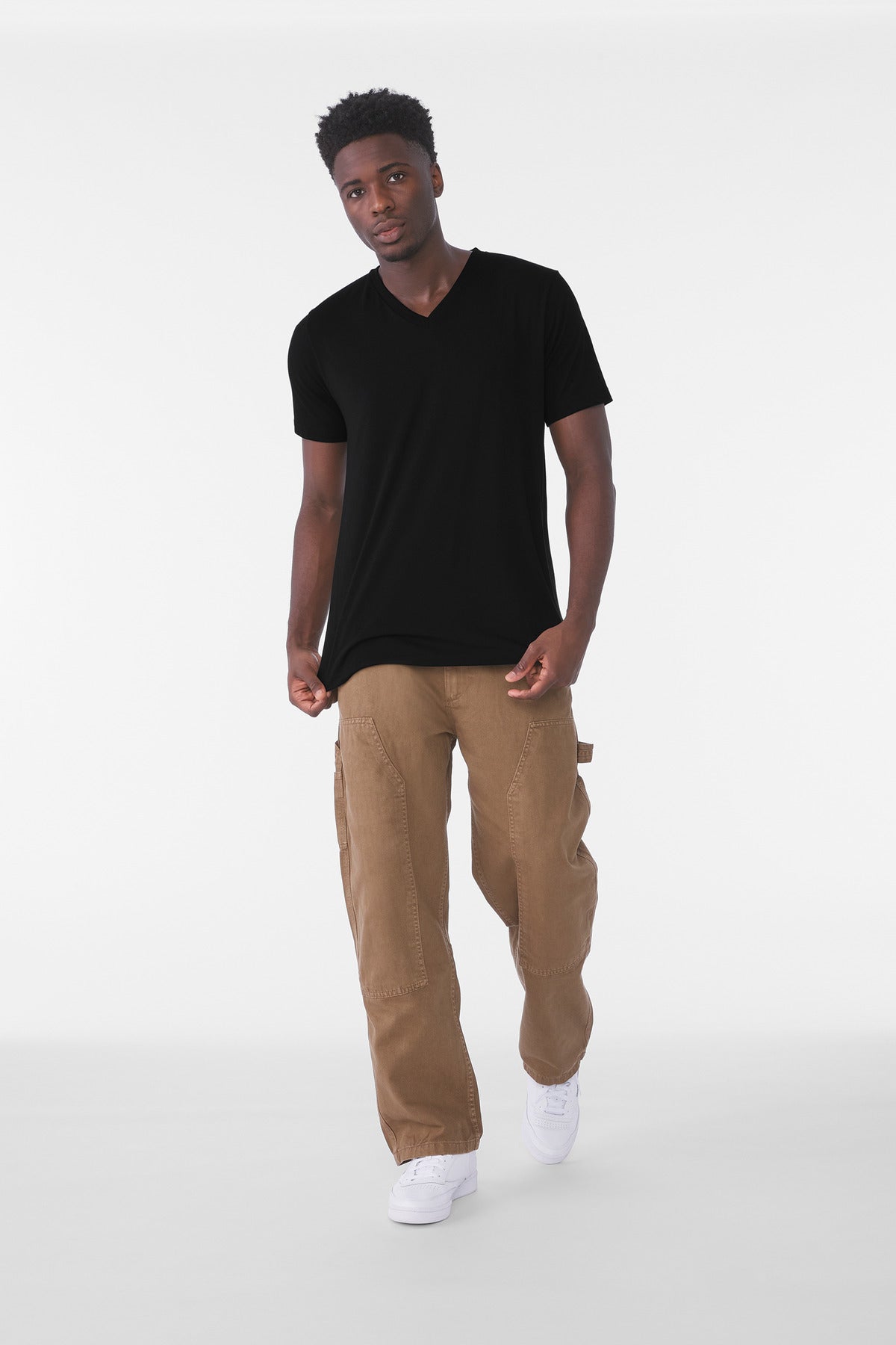 BELLA+CANVAS ® Unisex Triblend Short Sleeve V-Neck Tee. BC3415