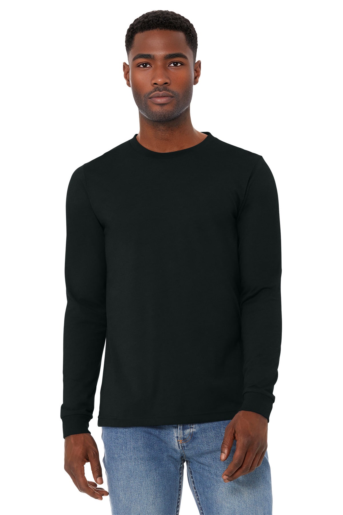 BELLA+CANVAS ® Unisex Heather CVC Long Sleeve Tee BC3501CVC