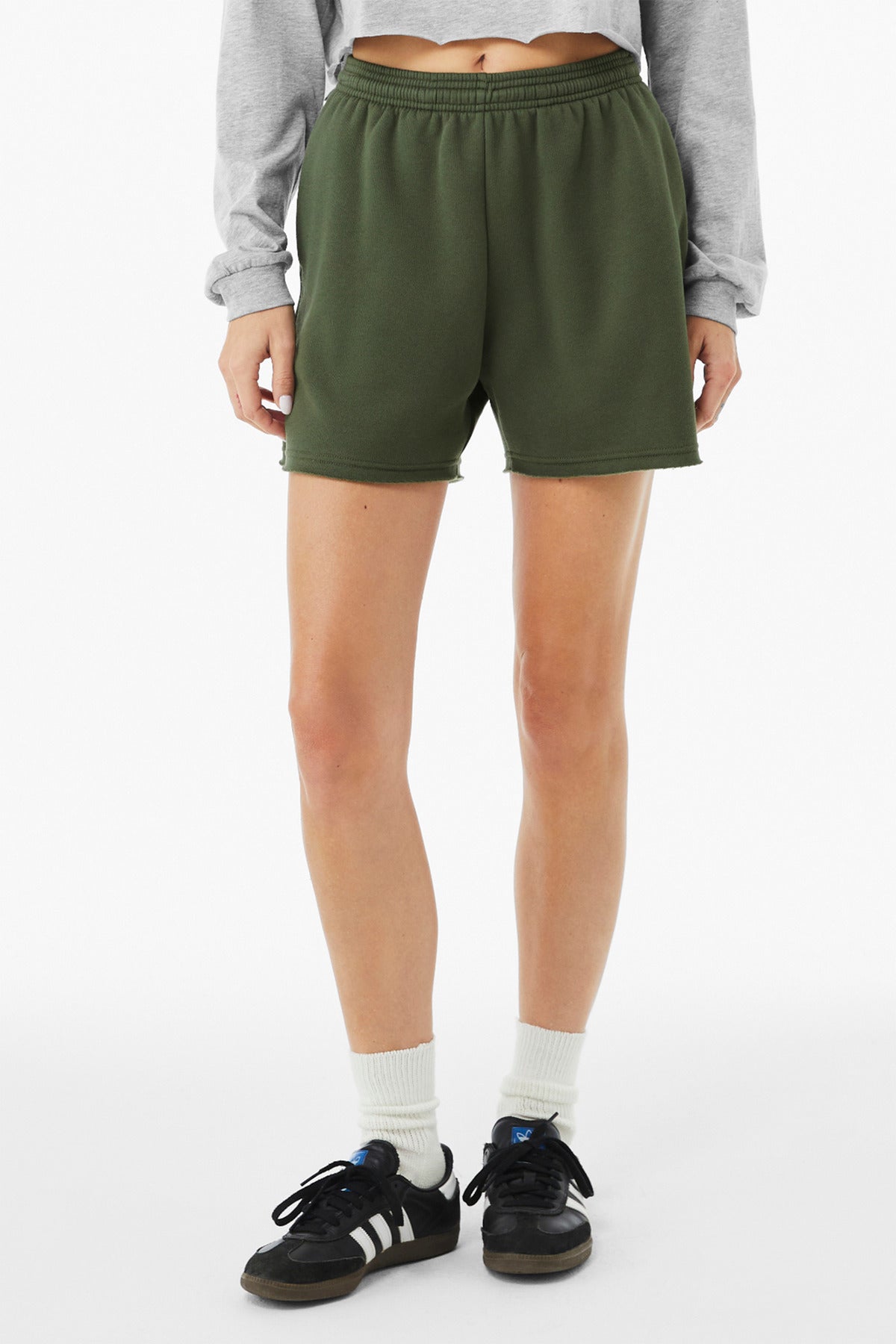 BELLA+CANVAS ® Women's Cutoff Sweatshort BC3787