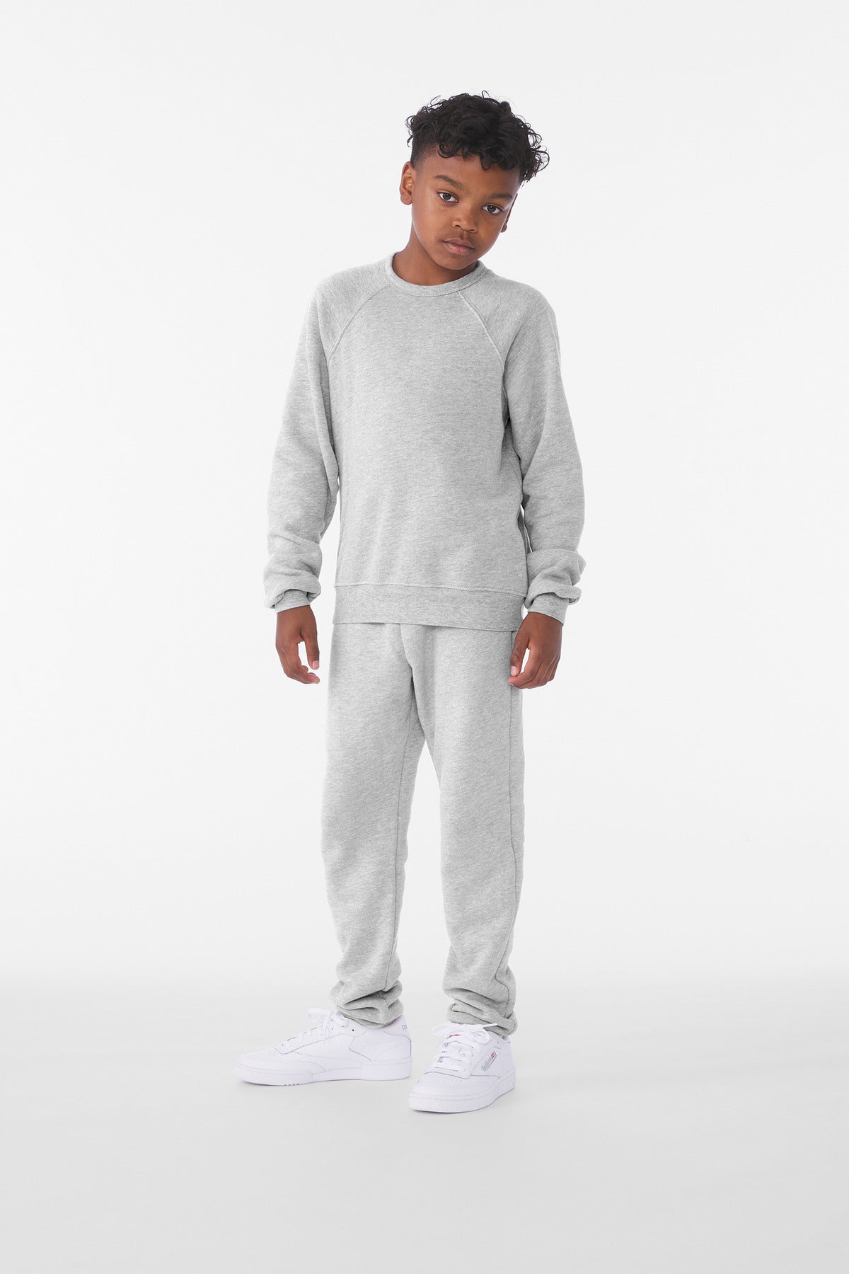 BELLA+CANVAS ® Youth Sponge Fleece Raglan Sweatshirt BC3901Y