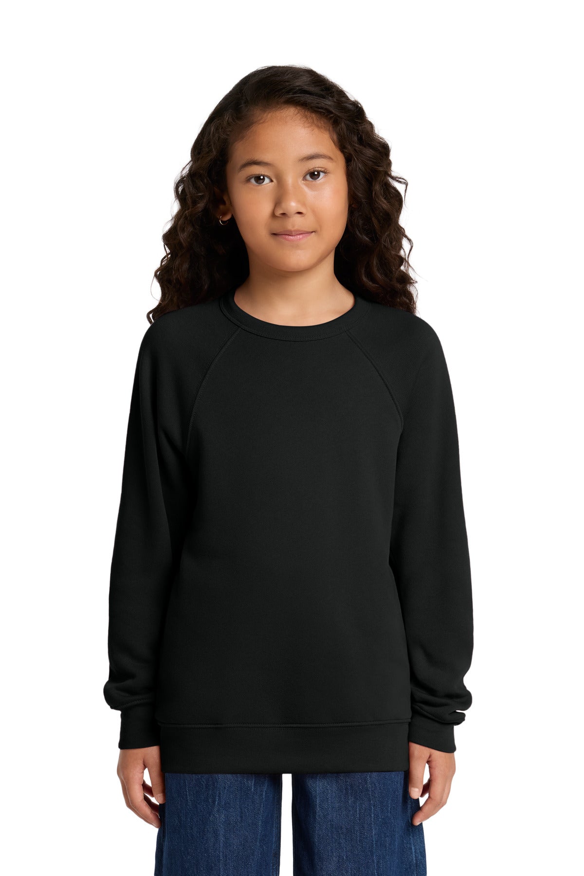 BELLA+CANVAS ® Youth Sponge Fleece Raglan Sweatshirt BC3901Y