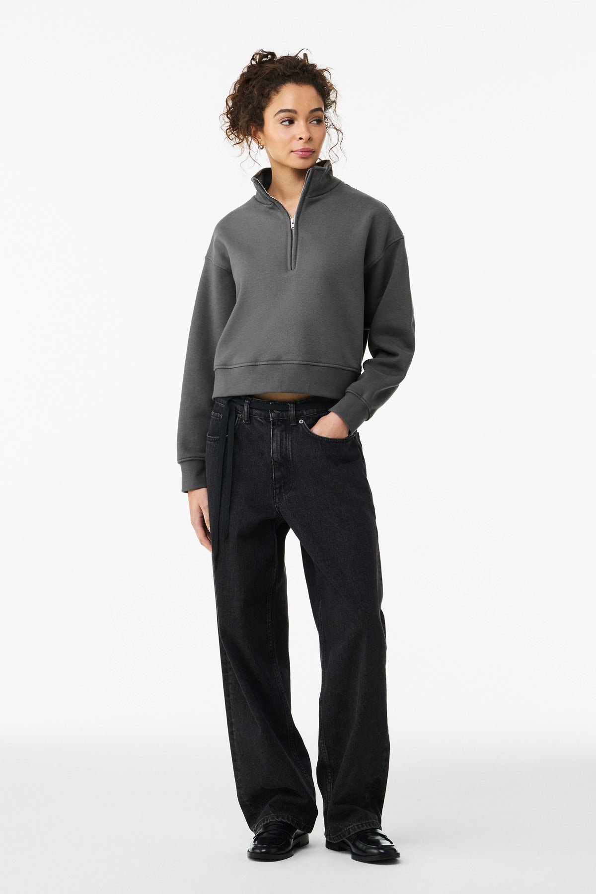 BELLA+CANVAS ® Women's 10-Ounce 1/2-Zip Pullover BC4540