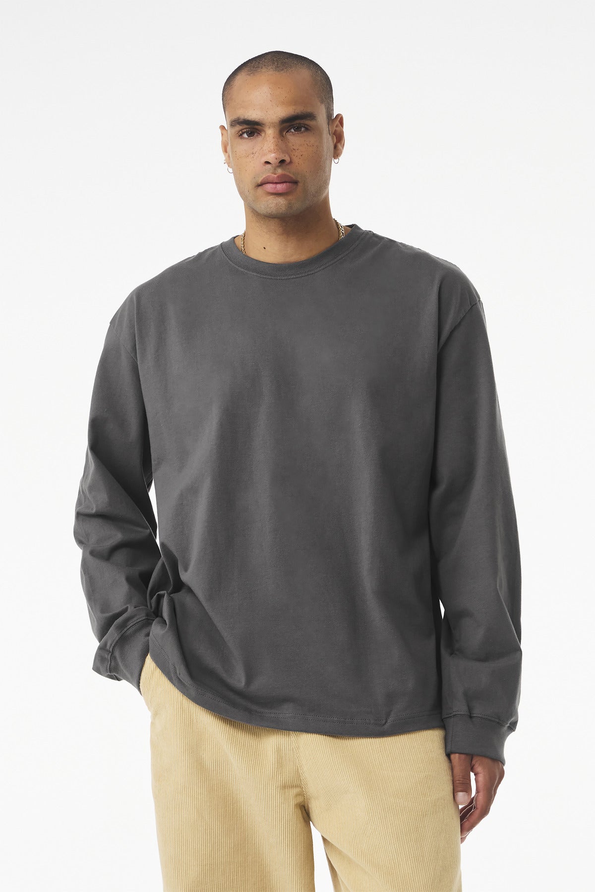 BELLA+CANVAS ® Unisex 7.5-Ounce Heavyweight Long Sleeve Tee BC4651
