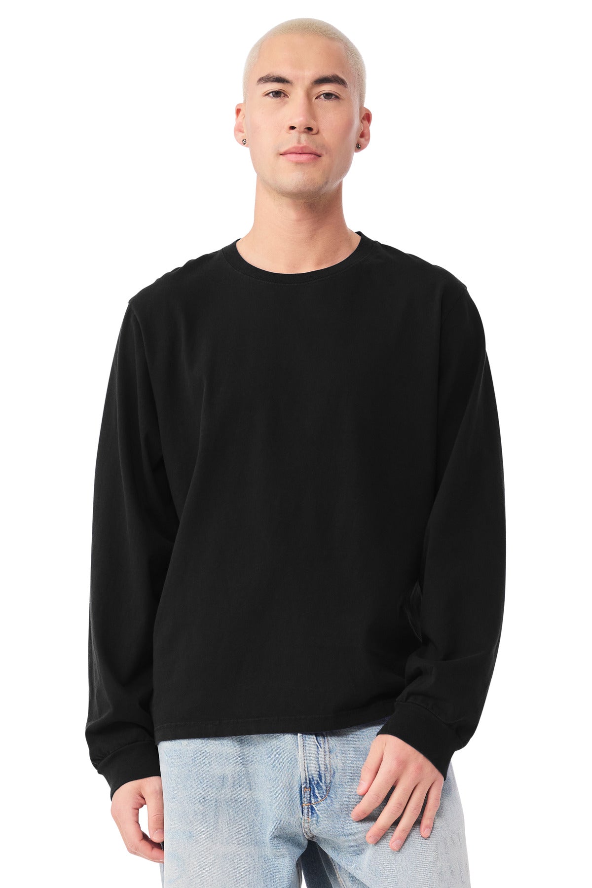 BELLA+CANVAS ® Unisex Heavyweight Garment-Dyed Long Sleeve Tee BC4851GD