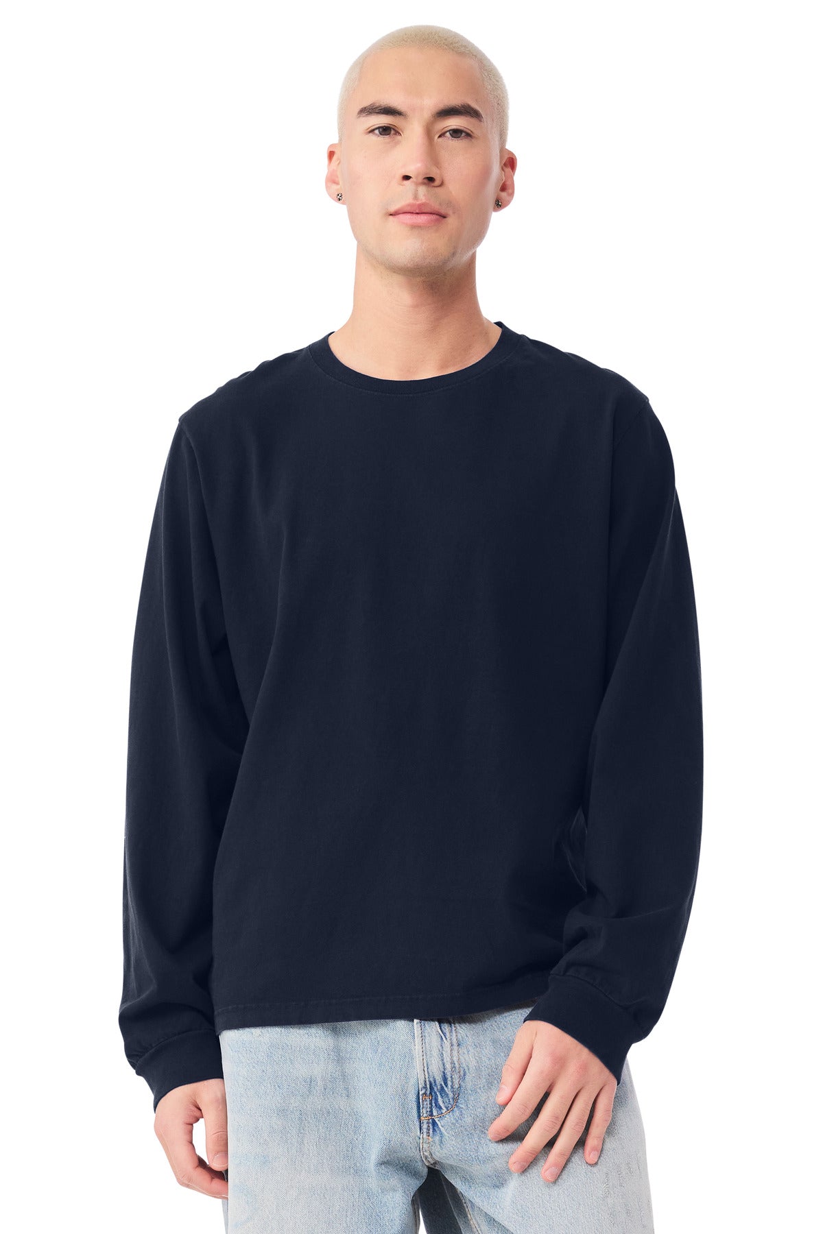 BELLA+CANVAS ® Unisex Heavyweight Garment-Dyed Long Sleeve Tee BC4851GD