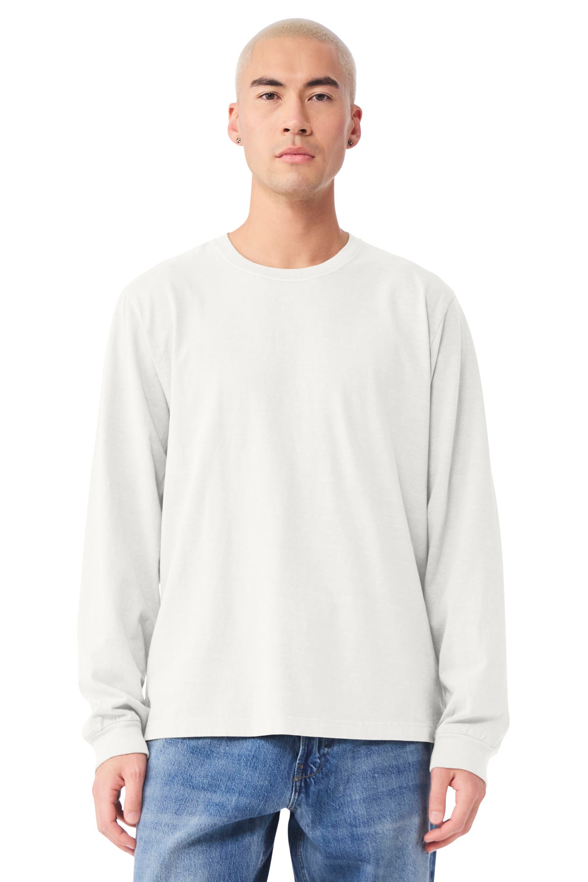BELLA+CANVAS ® Unisex Heavyweight Garment-Dyed Long Sleeve Tee BC4851GD