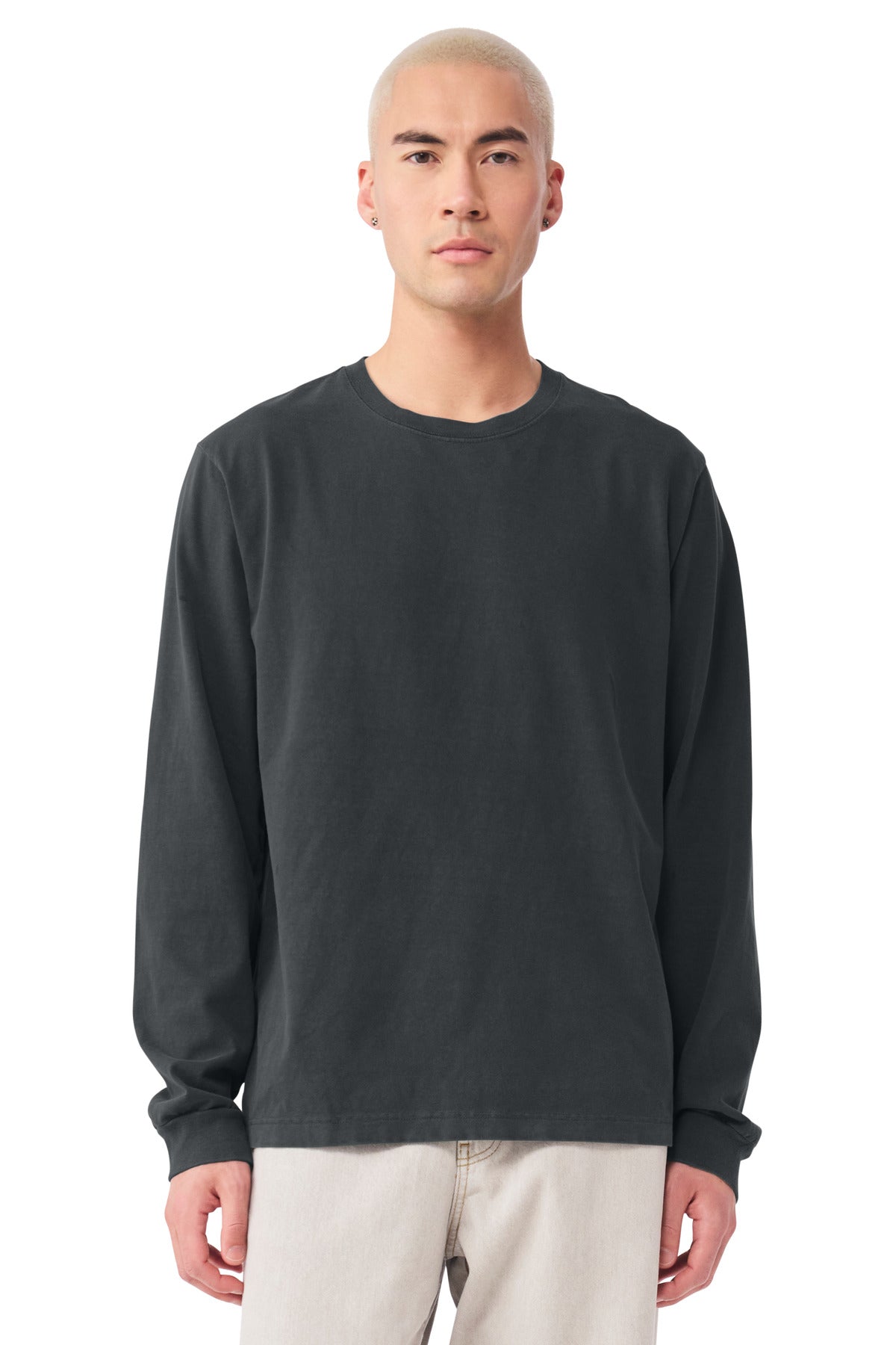 BELLA+CANVAS ® Unisex Heavyweight Garment-Dyed Long Sleeve Tee BC4851GD
