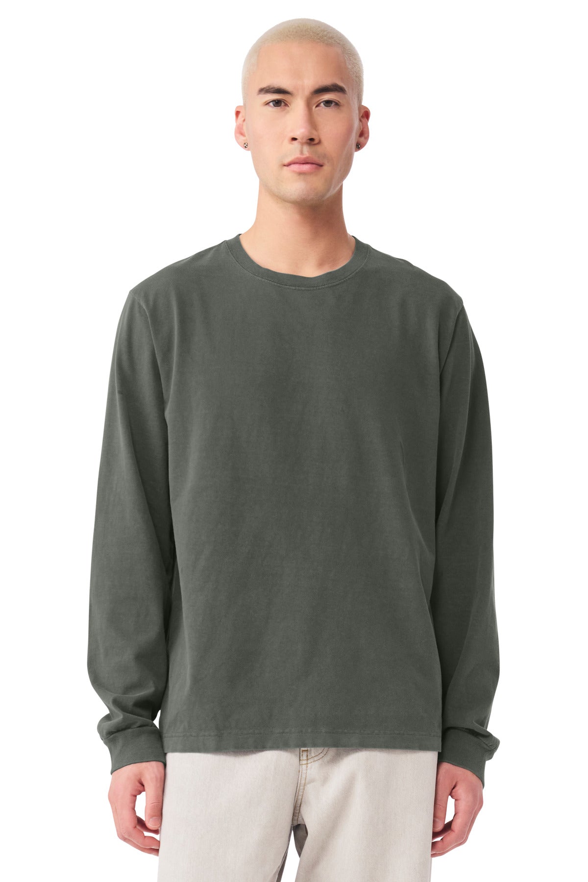 BELLA+CANVAS ® Unisex Heavyweight Garment-Dyed Long Sleeve Tee BC4851GD