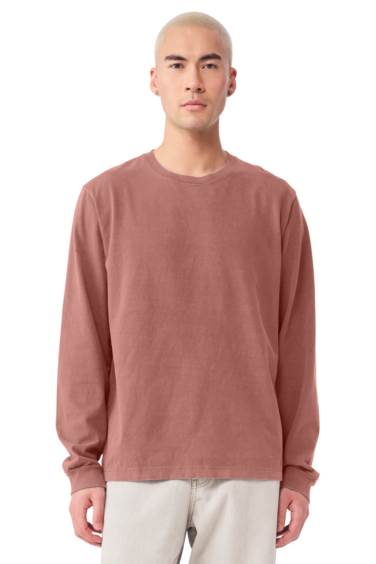 BELLA+CANVAS ® Unisex Heavyweight Garment-Dyed Long Sleeve Tee BC4851GD