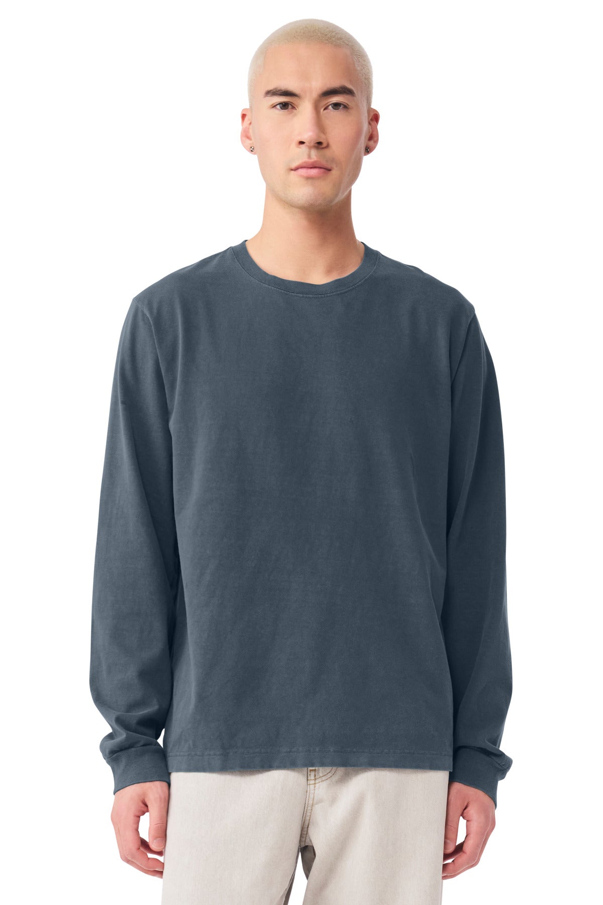 BELLA+CANVAS ® Unisex Heavyweight Garment-Dyed Long Sleeve Tee BC4851GD