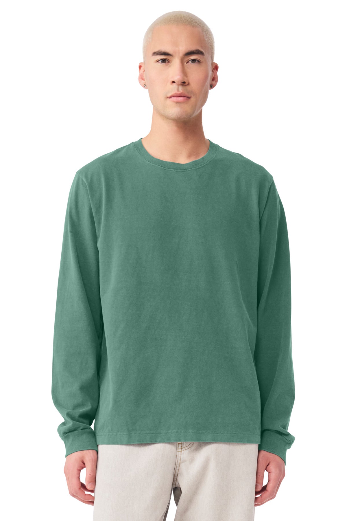BELLA+CANVAS ® Unisex Heavyweight Garment-Dyed Long Sleeve Tee BC4851GD