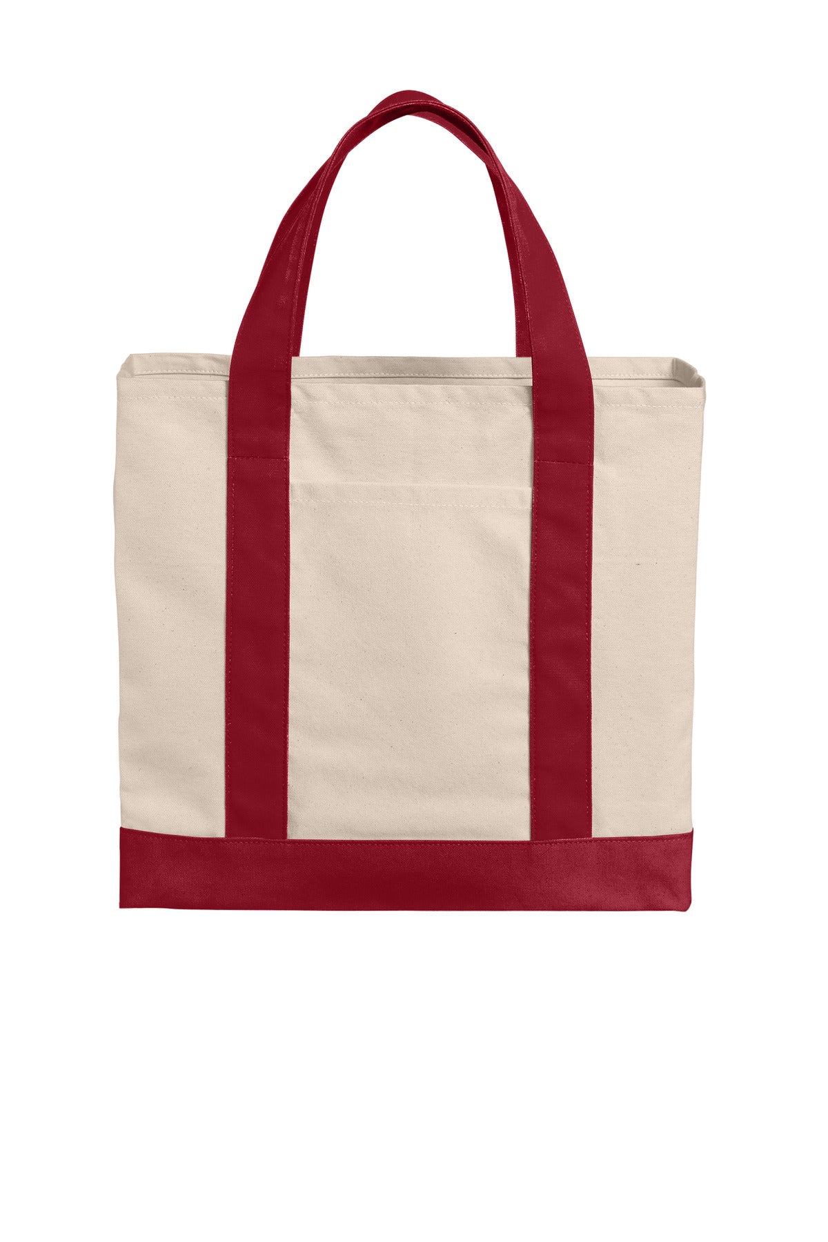 Port Authority ® Cotton Canvas Two-Tone Tote BG429