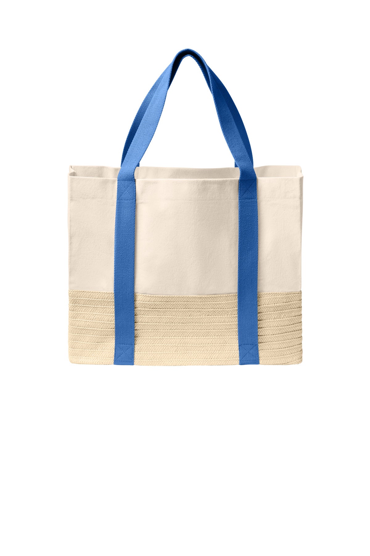 Port Authority ® Straw Market Tote BG450