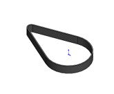 Belt HTD2M-360-14