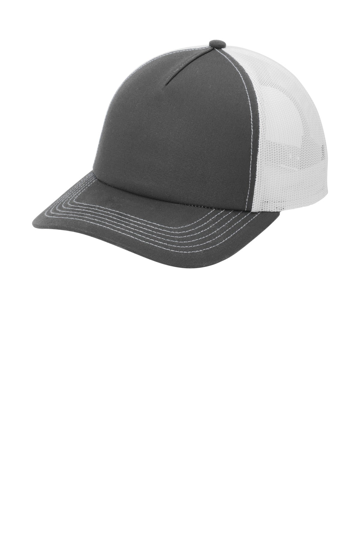Port Authority ® Low-Profile Snapback 5-Panel Trucker Cap C405LP
