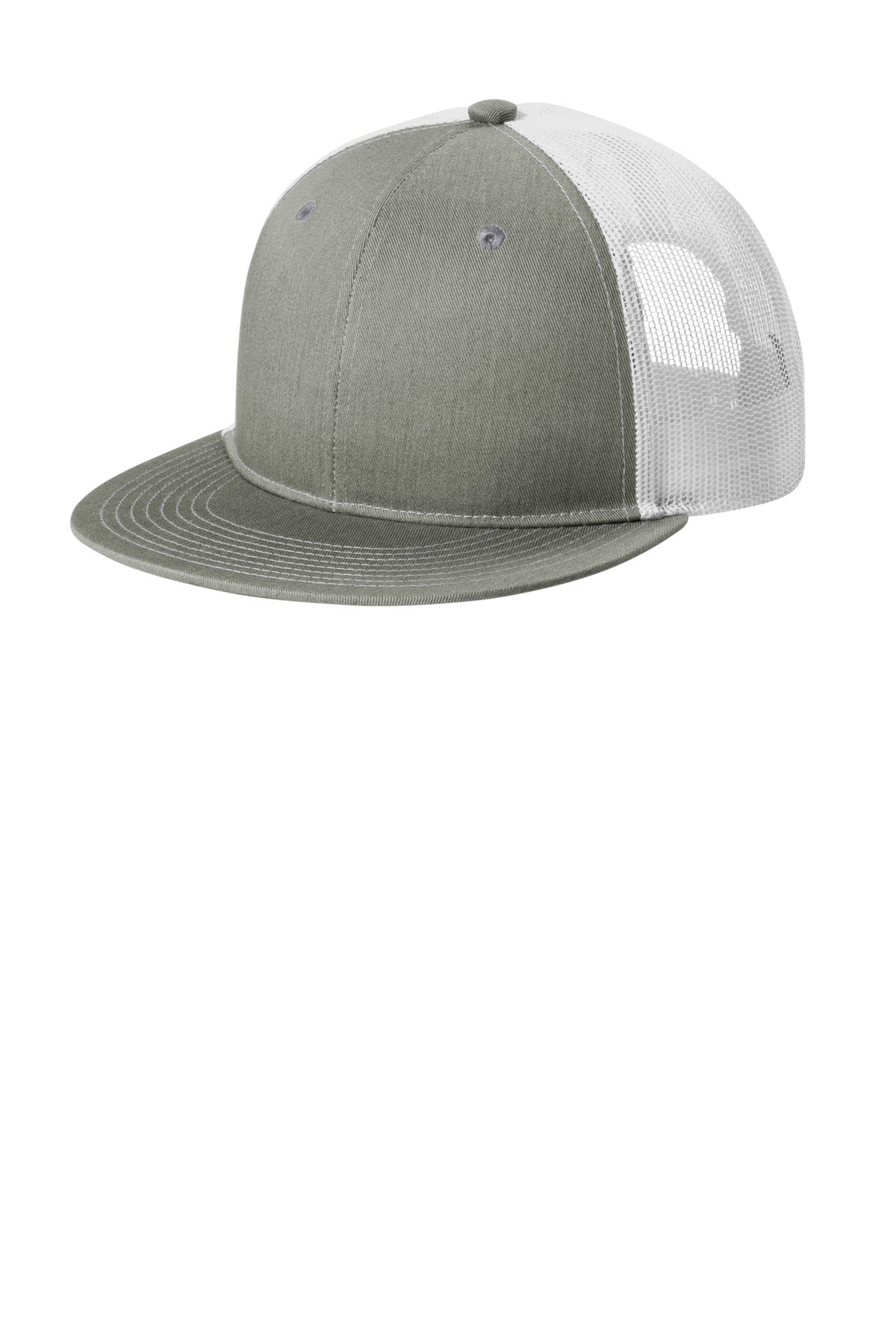Port Authority ® Snapback Flat Bill Trucker Cap C407