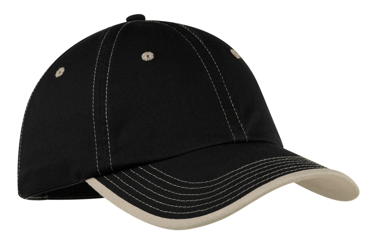 Port Authority ® Vintage Washed Contrast Stitch Cap. C835
