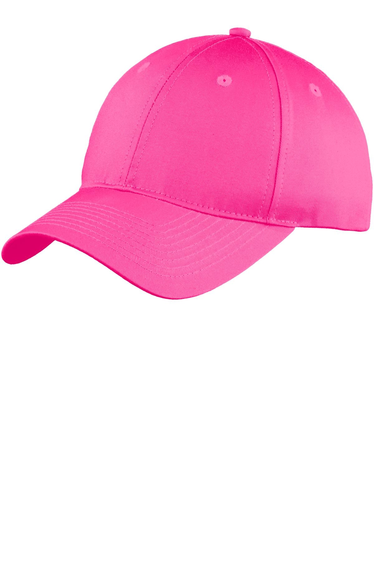 Port Authority ® Six-Panel Unstructured Twill Cap. C914