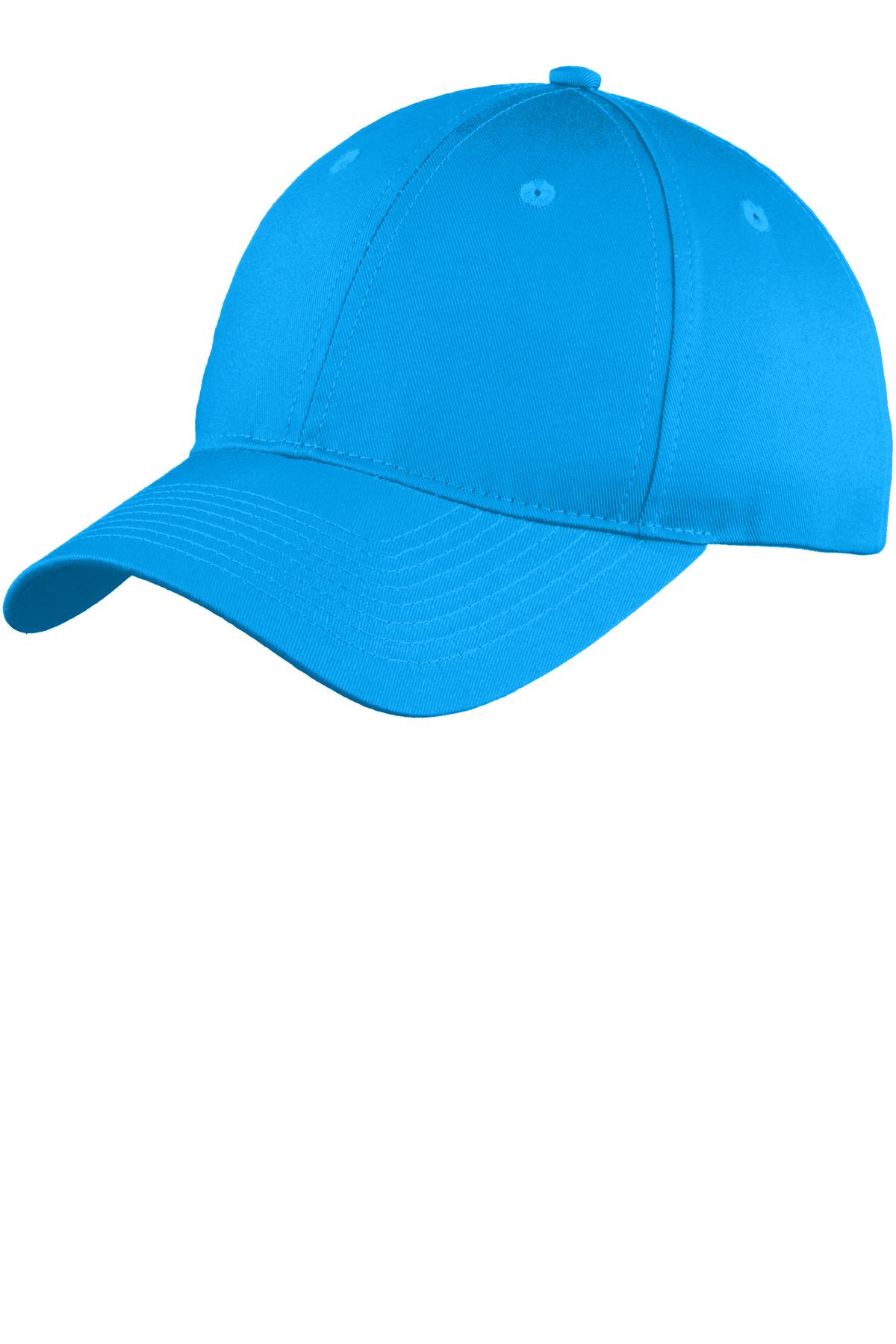 Port Authority ® Youth Six-Panel Unstructured Twill Cap. YC914