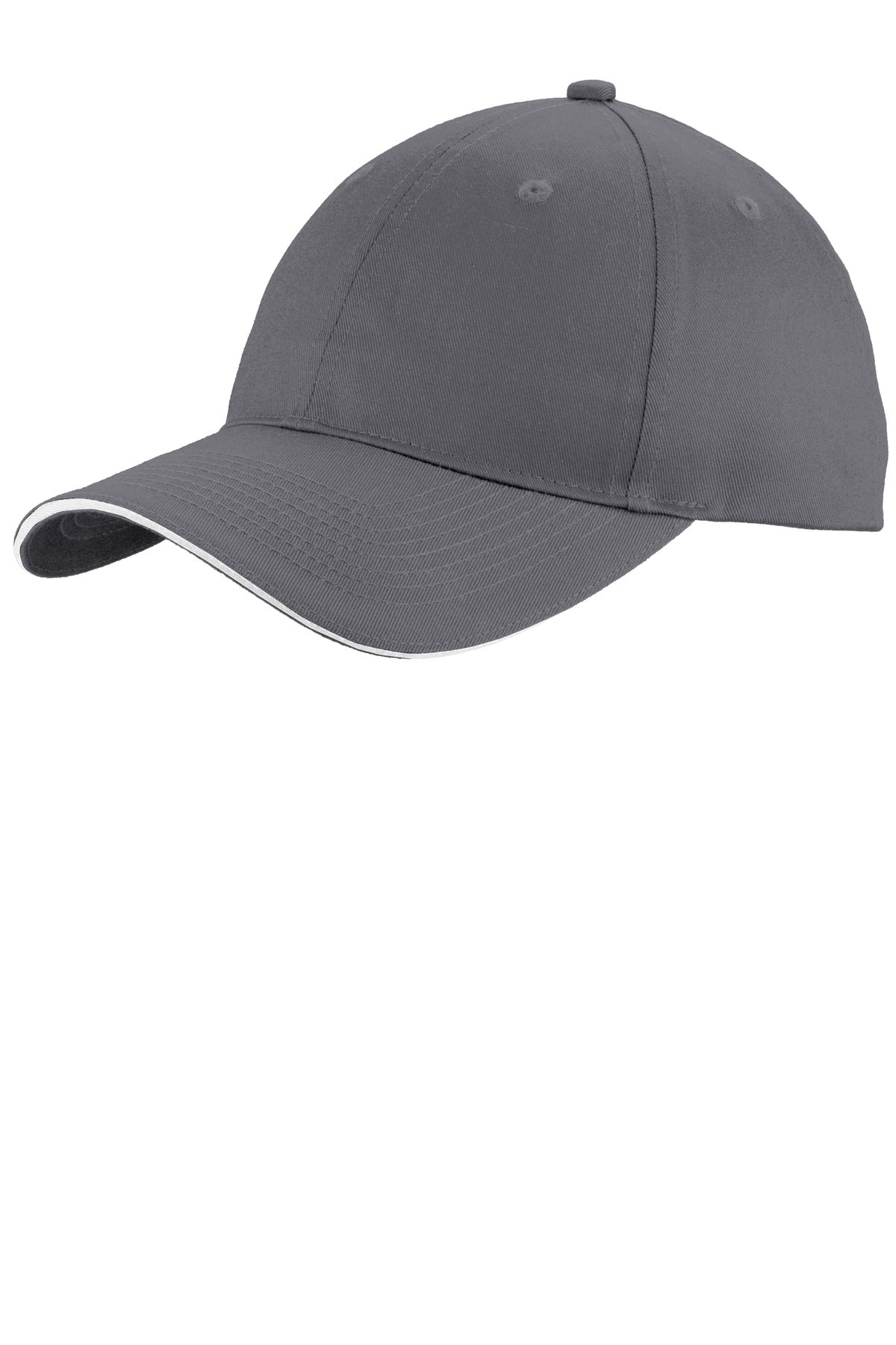 Port Authority ® Unstructured Sandwich Bill Cap. C919