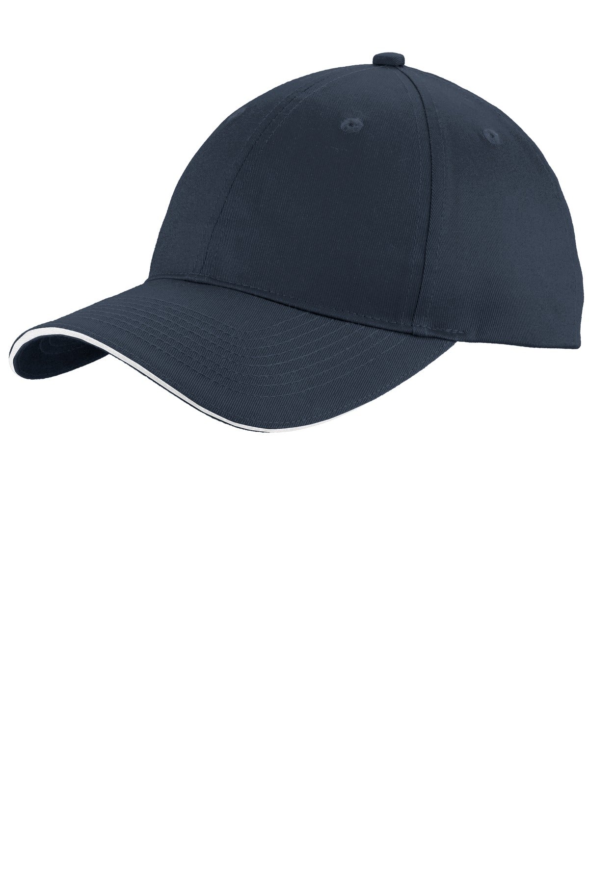 Port Authority ® Unstructured Sandwich Bill Cap. C919