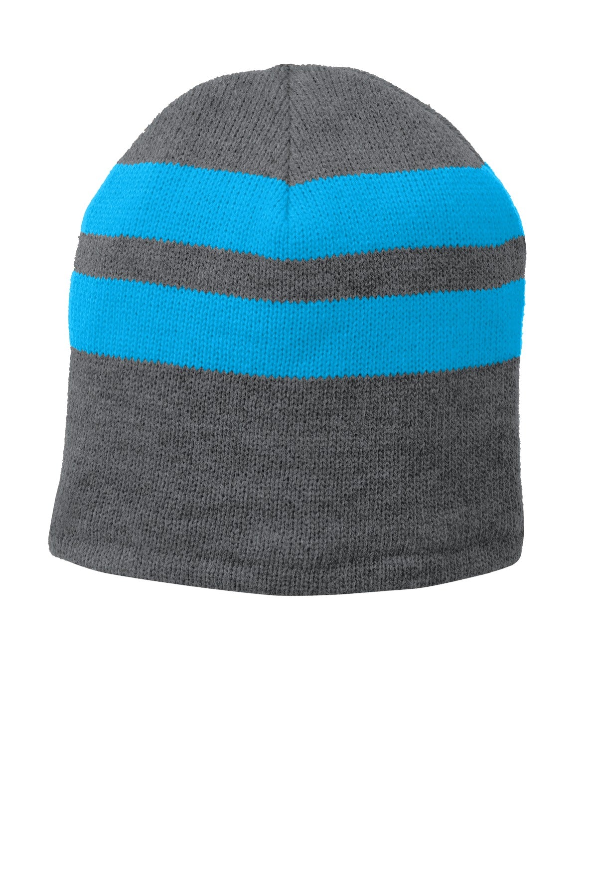 Port Authority ® Fleece-Lined Striped Beanie Cap. C922
