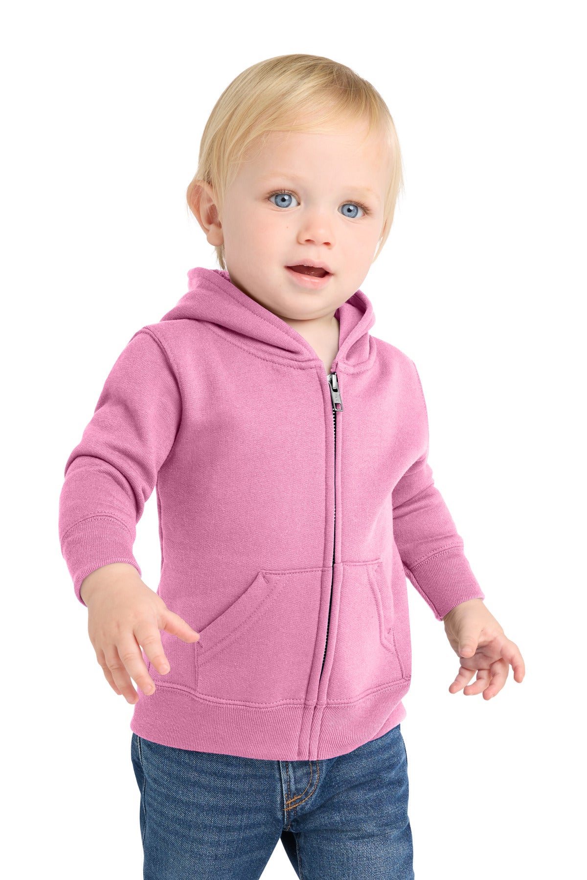Port & Co ® Infant Core Fleece Full-Zip Hooded Sweatshirt. CAR78IZH
