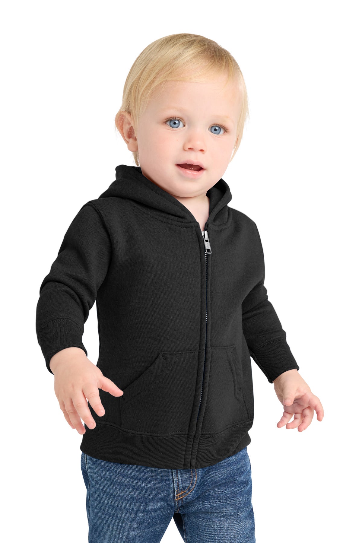 Port & Co ® Infant Core Fleece Full-Zip Hooded Sweatshirt. CAR78IZH
