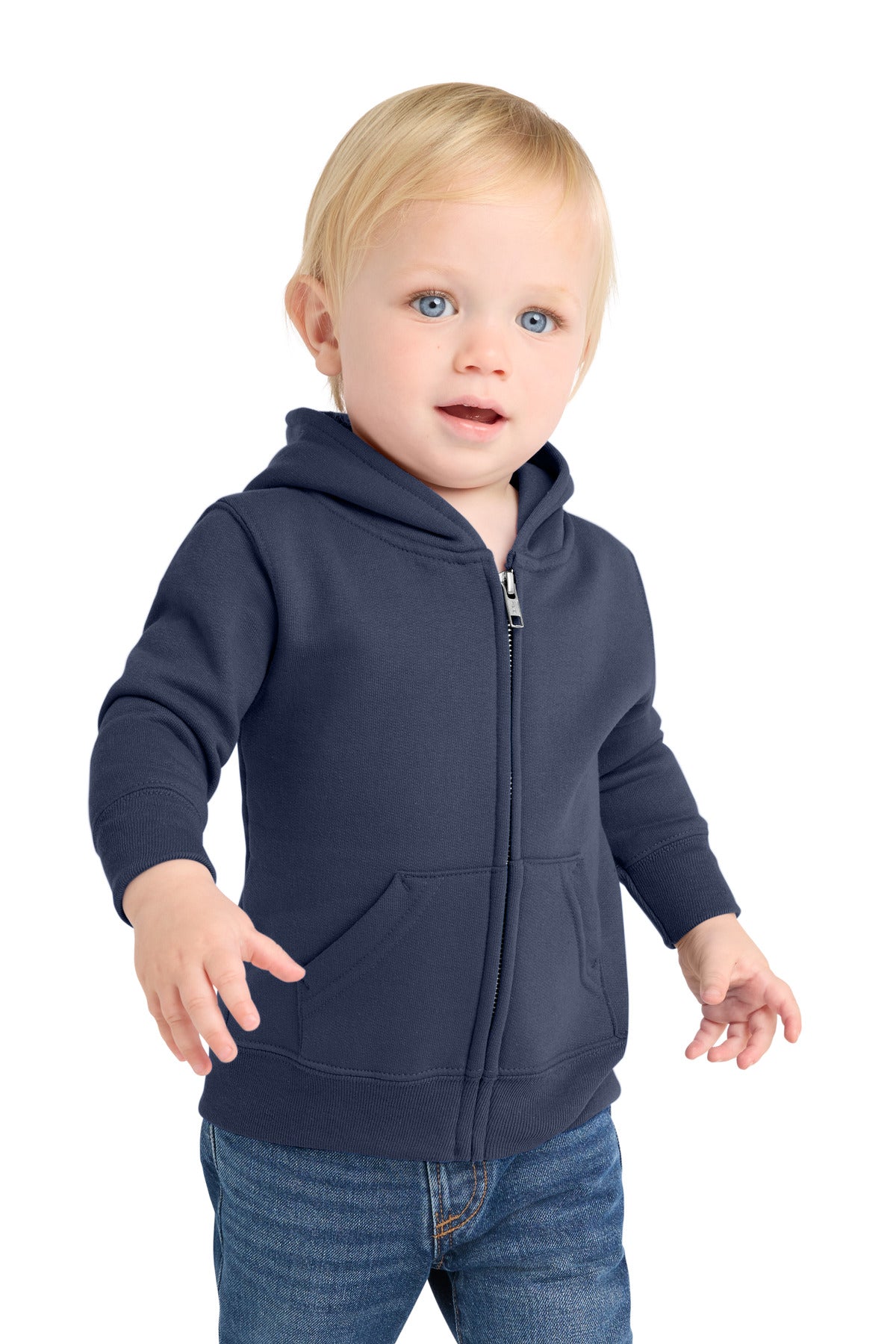 Port & Co ® Infant Core Fleece Full-Zip Hooded Sweatshirt. CAR78IZH