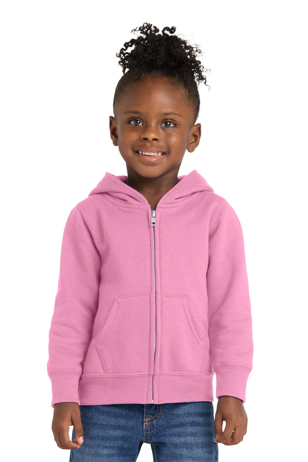 Port & Co ® Toddler Core Fleece Full-Zip Hooded Sweatshirt. CAR78TZH