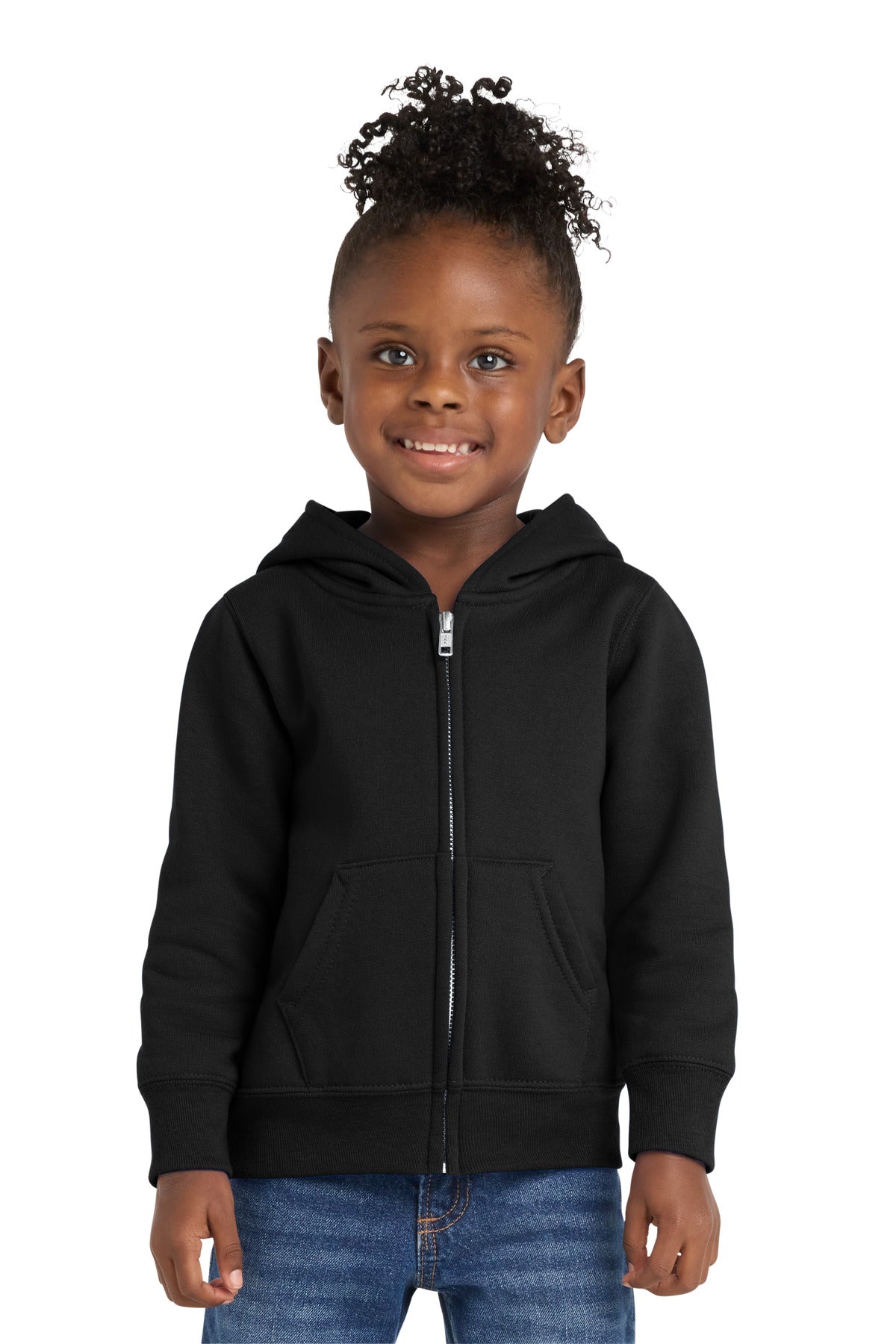 Port & Co ® Toddler Core Fleece Full-Zip Hooded Sweatshirt. CAR78TZH