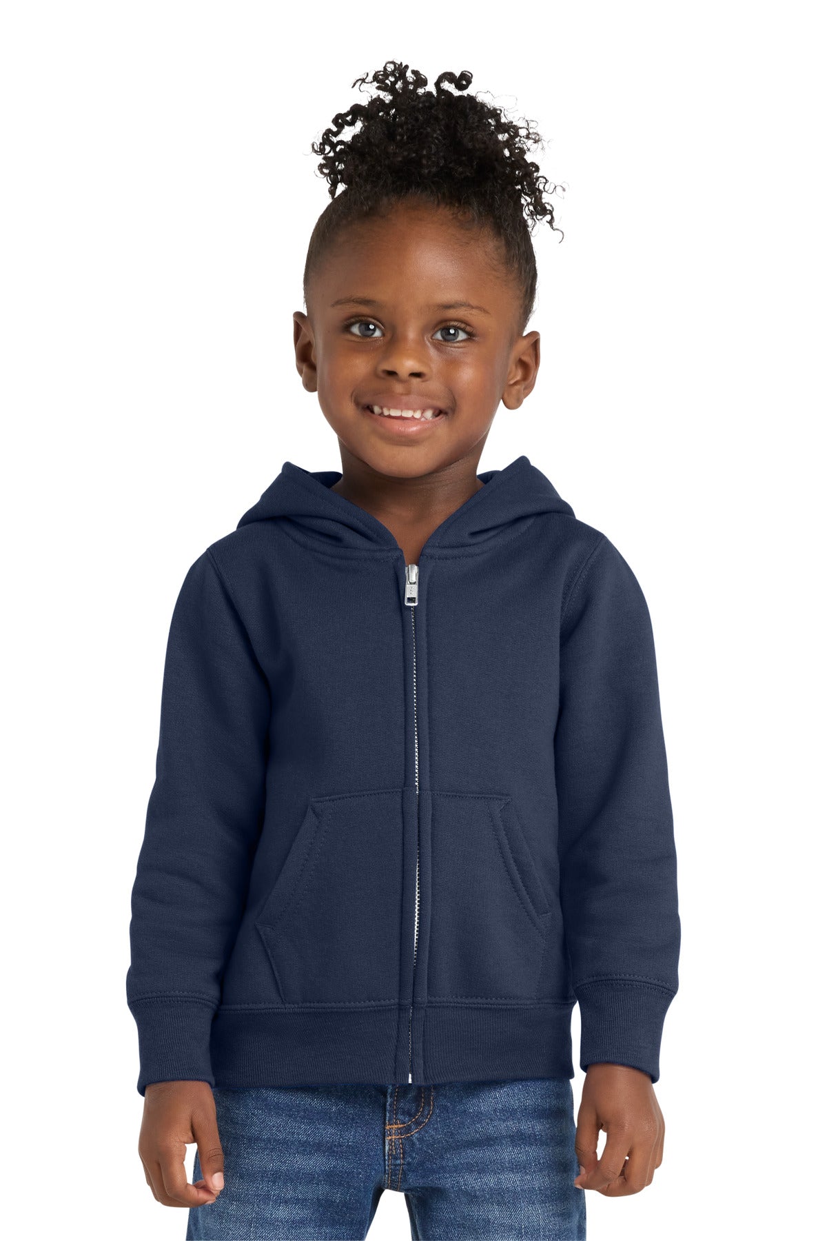 Port & Co ® Toddler Core Fleece Full-Zip Hooded Sweatshirt. CAR78TZH