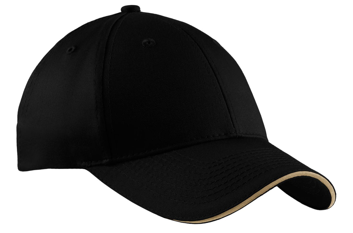 Port Authority ® Cotton Twill Sandwich Bill Cap. CP85