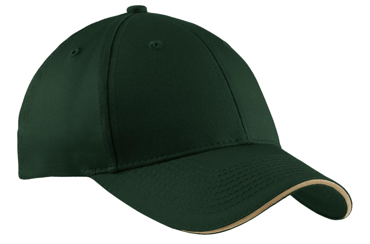 Port Authority ® Cotton Twill Sandwich Bill Cap. CP85