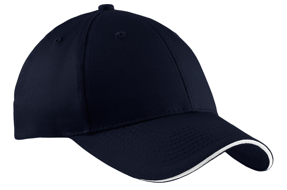 Port Authority ® Cotton Twill Sandwich Bill Cap. CP85