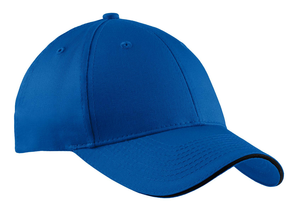 Port Authority ® Cotton Twill Sandwich Bill Cap. CP85