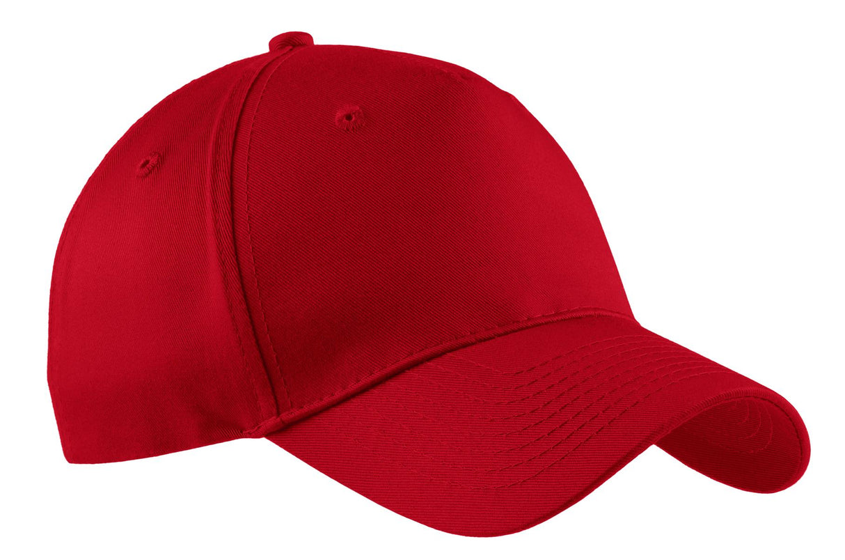 Port Authority ® Five-Panel Twill Cap. CP86